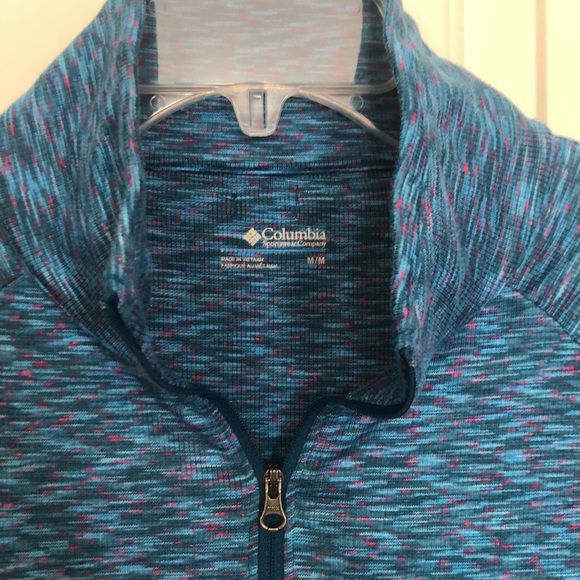 Multi-Colored Columbia Quarter Zip - Picture 3 of 10